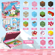 Unikornis Farm -100db-mágneses építőkocka