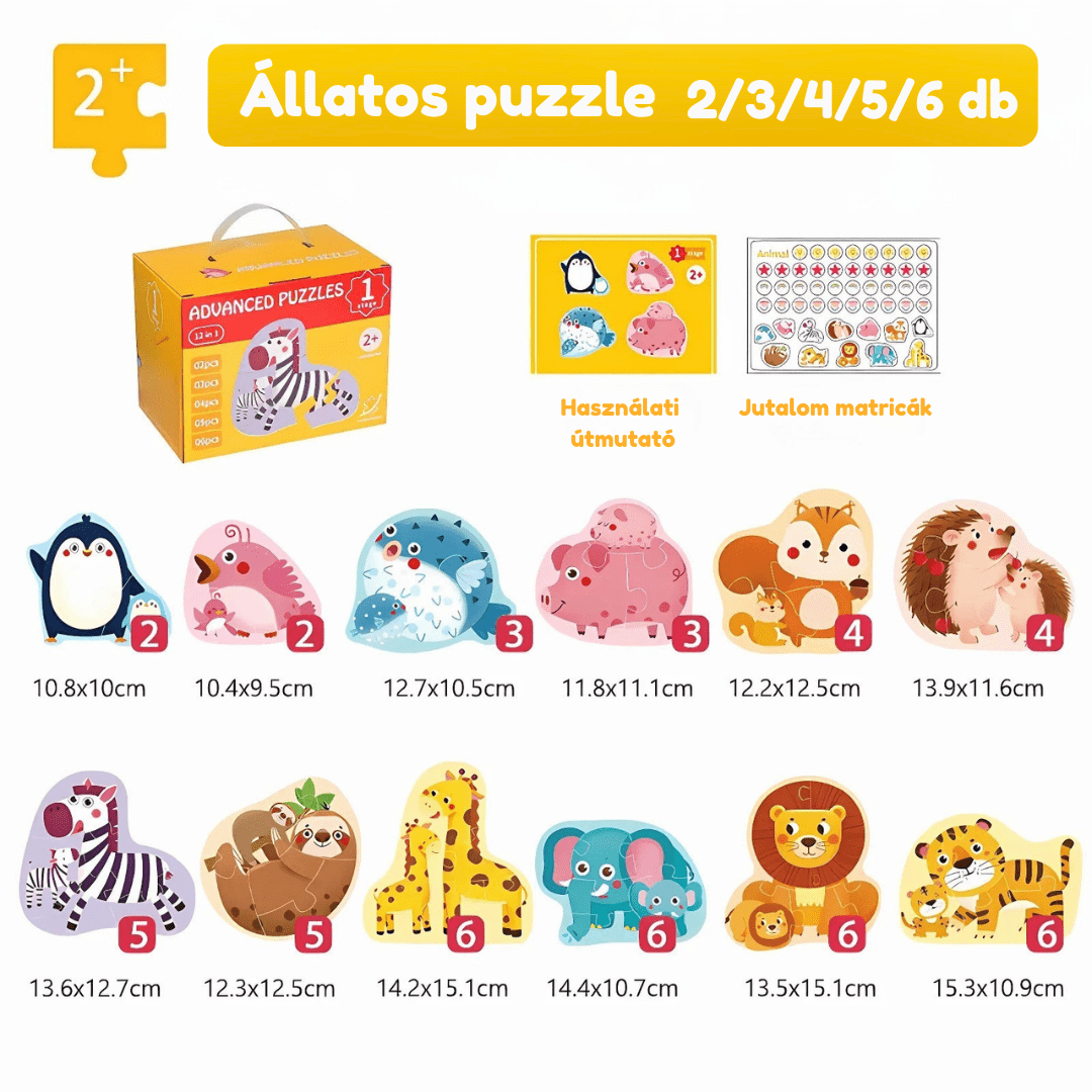 Állatos Puzzle