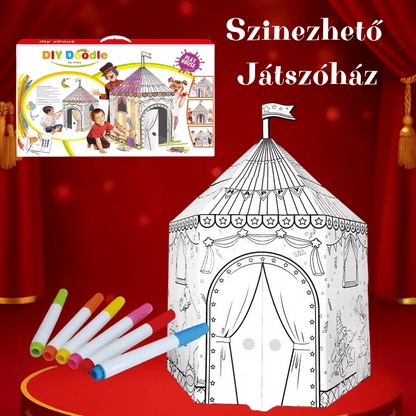 DIY Színezhető Játszóház
