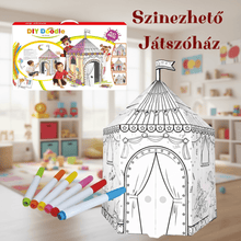 DIY Színezhető Játszóház