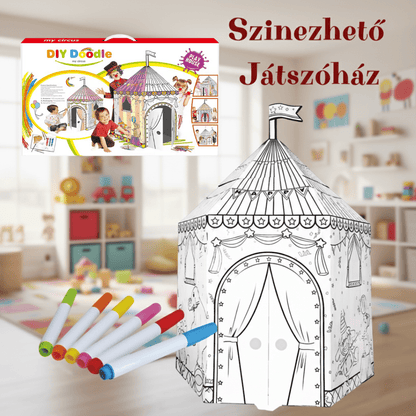 DIY Színezhető Játszóház