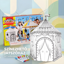 DIY Színezhető Játszóház