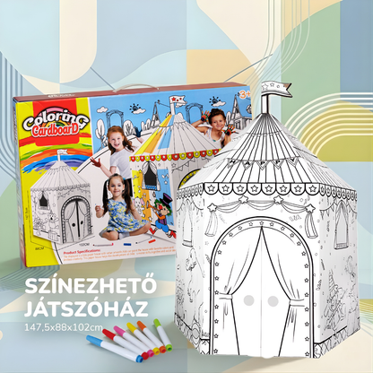 Színezhető Játszóház-148cm
