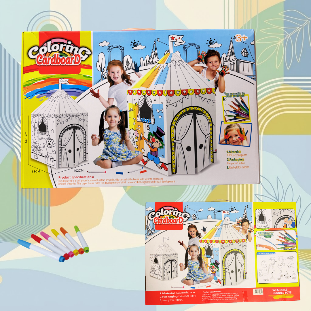 Színezhető Játszóház-148cm