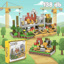 Építkezés - 138db - mágneses építőkocka