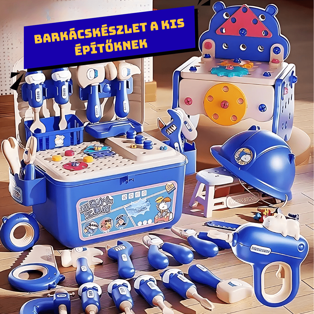 Gyerek Barkácsműhely – 218db