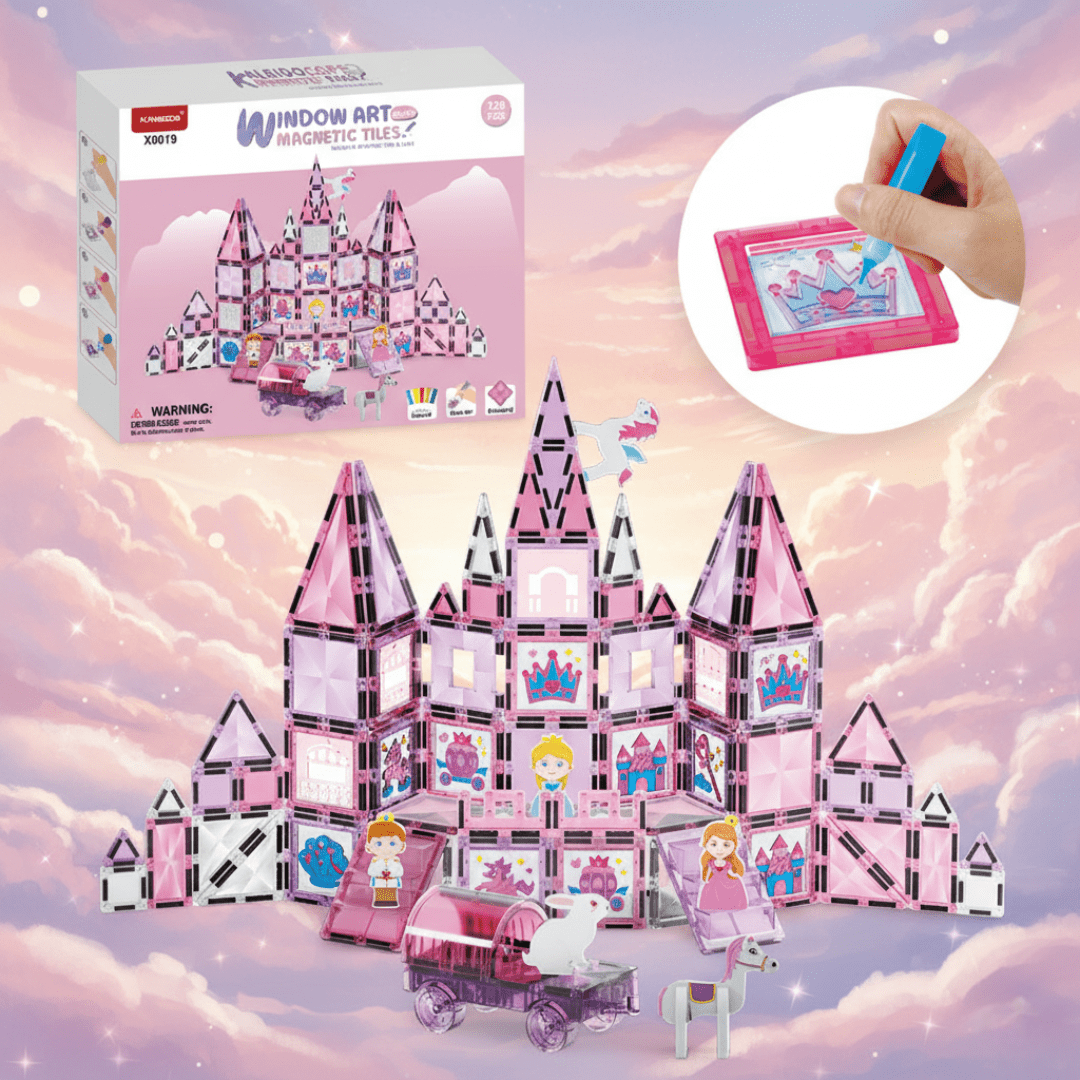 Hercegnő Palota - 126db - mágneses építőelem