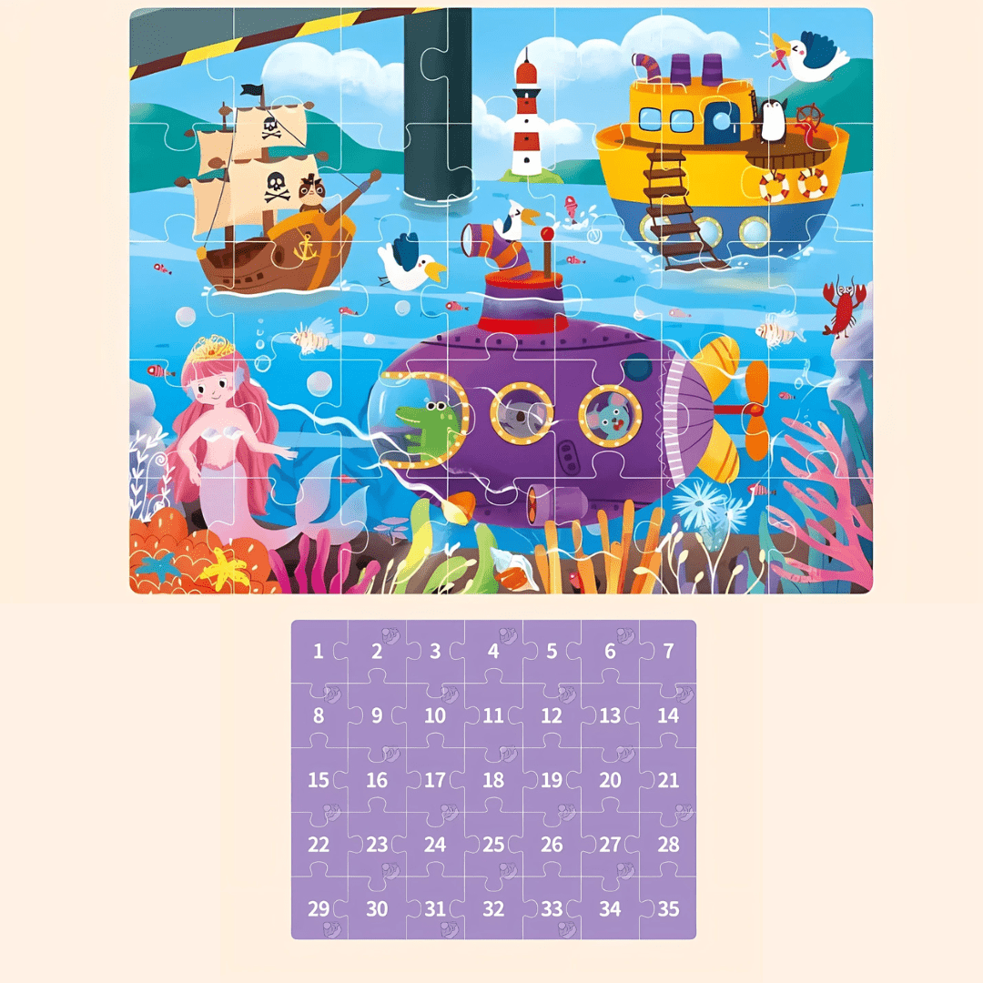 Közlekedés Puzzle