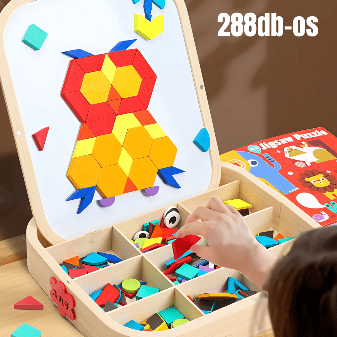 Mágneses Mozaik Játék - 288db