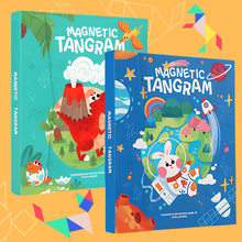 Mágneses Tangram Könyv