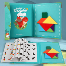 Mágneses Tangram Könyv