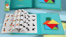 Mágneses Tangram Könyv