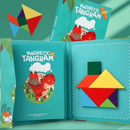 Mágneses Tangram Könyv