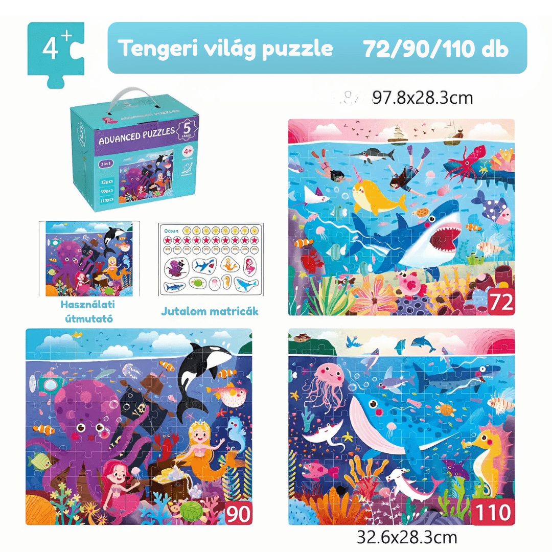 Tengeri Világ Puzzle